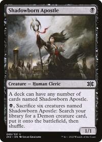 Shadowborn Apostle - Double Masters 2022 - Magic: The Gathering card
