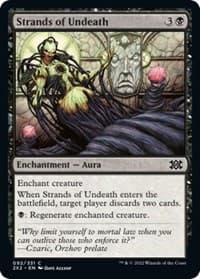 Strands of Undeath - Double Masters 2022 - Magic: The Gathering card