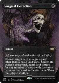 Surgical Extraction (Borderless) - Double Masters 2022 - Magic: The Gathering card