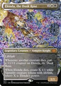 Elenda, the Dusk Rose (Borderless) - Double Masters 2022 - Magic: The Gathering card