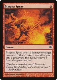 Magma Spray - Shards of Alara - Magic: The Gathering card