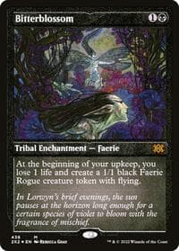 Bitterblossom (Foil Etched) - Double Masters 2022 - Magic: The Gathering card