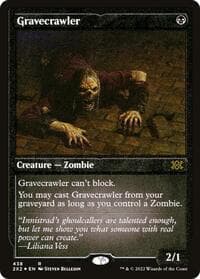 Gravecrawler (Foil Etched) - Double Masters 2022 - Magic: The Gathering card