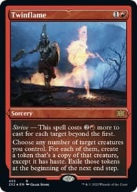 Twinflame (Foil Etched) - Double Masters 2022 - Magic: The Gathering card
