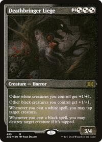 Deathbringer Liege (Foil Etched) - Double Masters 2022 - Magic: The Gathering card