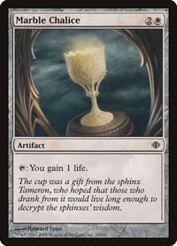 Marble Chalice - Shards of Alara - Magic: The Gathering card