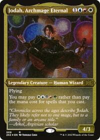 Jodah, Archmage Eternal (Foil Etched) - Double Masters 2022 - Magic: The Gathering card