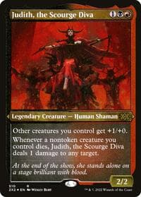 Judith, the Scourge Diva (Foil Etched) - Double Masters 2022 - Magic: The Gathering card