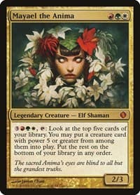 Mayael the Anima - Shards of Alara - Magic: The Gathering card