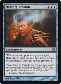 Memory Erosion - Shards of Alara - Magic: The Gathering card
