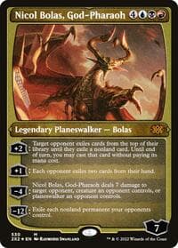Nicol Bolas, God-Pharaoh (Foil Etched) - Double Masters 2022 - Magic: The Gathering card