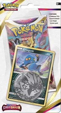 Lost Origin Single Pack Blister [Croagunk] - SWSH11: Lost Origin - Pokemon card