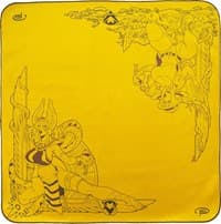 Deluxe LE Suede Canary x Sands of Time - The Millennium Goddess Playmat - Pvramid Playmats - Playmats card