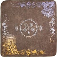 Boneyard 2.0 (Red Back) Hippogryph x The Tithe Collector - The Nine - Pvramid Playmats - Playmats card