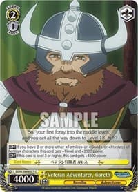 Veteran Adventurer, Gareth - Is it Wrong to Try to Pick Up Girls in a Dungeon? - Weiss Schwarz card