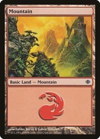 Mountain (245) - Shards of Alara - Magic: The Gathering card