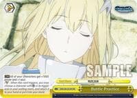Battle Practice (RRR) - Is it Wrong to Try to Pick Up Girls in a Dungeon? - Weiss Schwarz card