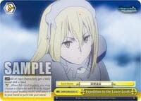 Expedition to the Lower Levels - Is it Wrong to Try to Pick Up Girls in a Dungeon? - Weiss Schwarz card