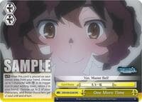 One More Time (RRR) - Is it Wrong to Try to Pick Up Girls in a Dungeon? - Weiss Schwarz card