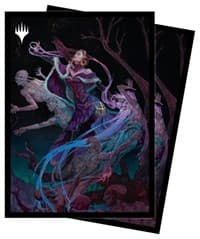 Double Masters 2022 Liliana, the Last Hope (V1) Standard Deck Protector sleeves for Magic (100-Pack) - Ultra Pro Card Sleeves - Card Sleeves card