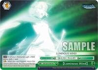 [Luminous Wind] (RRR) - Is it Wrong to Try to Pick Up Girls in a Dungeon? - Weiss Schwarz card