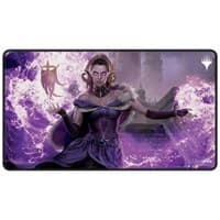 Double Masters 2022 Black Stitched Playmat featuring Liliana, the Last Hope for Magic: The Gathering - Ultra Pro Playmats - Playmats card