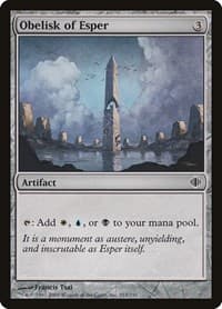 Obelisk of Esper - Shards of Alara - Magic: The Gathering card