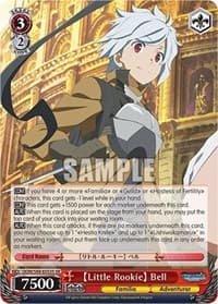 Little Rookie Bell (SR) - Is it Wrong to Try to Pick Up Girls in a Dungeon? - Weiss Schwarz card