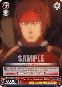 Trials of an Adventurer, Ottarl - Is it Wrong to Try to Pick Up Girls in a Dungeon? - Weiss Schwarz card