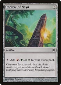 Obelisk of Naya - Shards of Alara - Magic: The Gathering card