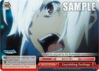 Unyielding Feelings - Is it Wrong to Try to Pick Up Girls in a Dungeon? - Weiss Schwarz card