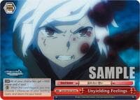 Unyielding Feelings (RRR) - Is it Wrong to Try to Pick Up Girls in a Dungeon? - Weiss Schwarz card