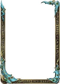 Small Magician Border Oversleeves (70-Pack) - ManaMoon Card Sleeves - Card Sleeves card