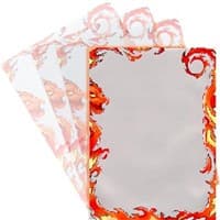 Imperium Duelist Border Sleeves: Fire Dragon (60-Pack) - Imperium Duelist Card Sleeves - Card Sleeves card