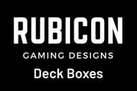 Rubicon Deck Box (Red) - Rubicon Gaming Designs Deck Boxes - Deck Boxes card