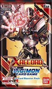 X Record Booster Pack - X Record - Digimon Card Game card