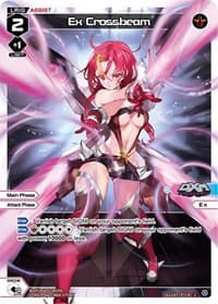 Ex Crossbeam (Parallel Foil) - Vertex Diva - WIXOSS card