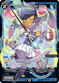 Halphas, Azure Evil (Parallel Foil) - Vertex Diva - WIXOSS card