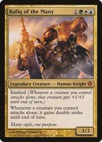 Rafiq of the Many - Shards of Alara - Magic: The Gathering card