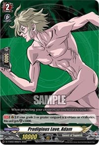 Prodigious Love, Adam - D-TTD02: Record of Ragnarok - Cardfight Vanguard card