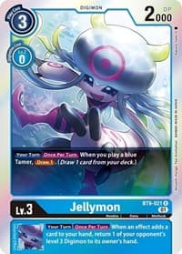 Jellymon - X Record - Digimon Card Game card