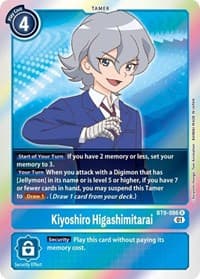 Kiyoshiro Higashimitarai - X Record - Digimon Card Game card