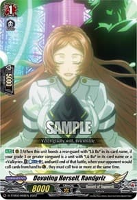 Devoting Herself, Randgriz - D-TTD02: Record of Ragnarok - Cardfight Vanguard card