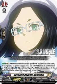 Devoting Herself, Reginleif - D-TTD02: Record of Ragnarok - Cardfight Vanguard card