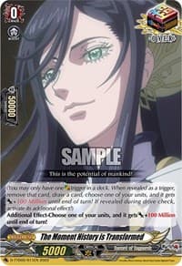The Moment History is Transformed - D-TTD02: Record of Ragnarok - Cardfight Vanguard card