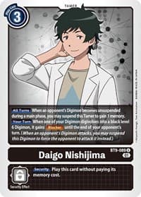 Daigo Nishijima - X Record - Digimon Card Game card