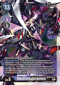 DexDorugoramon - X Record - Digimon Card Game card