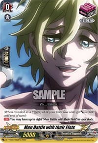 Men Battle with their Fists - D-TTD02: Record of Ragnarok - Cardfight Vanguard card