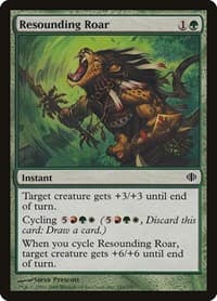 Resounding Roar - Shards of Alara - Magic: The Gathering card