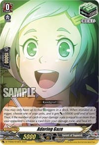 Adoring Gaze - D-TTD02: Record of Ragnarok - Cardfight Vanguard card